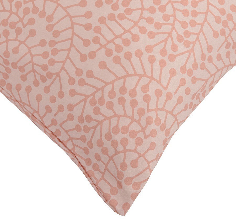 Набор из двух наволочек розового цвета с принтом Спелая смородина из коллекции scandinavian touch, 70х70 см (73695)