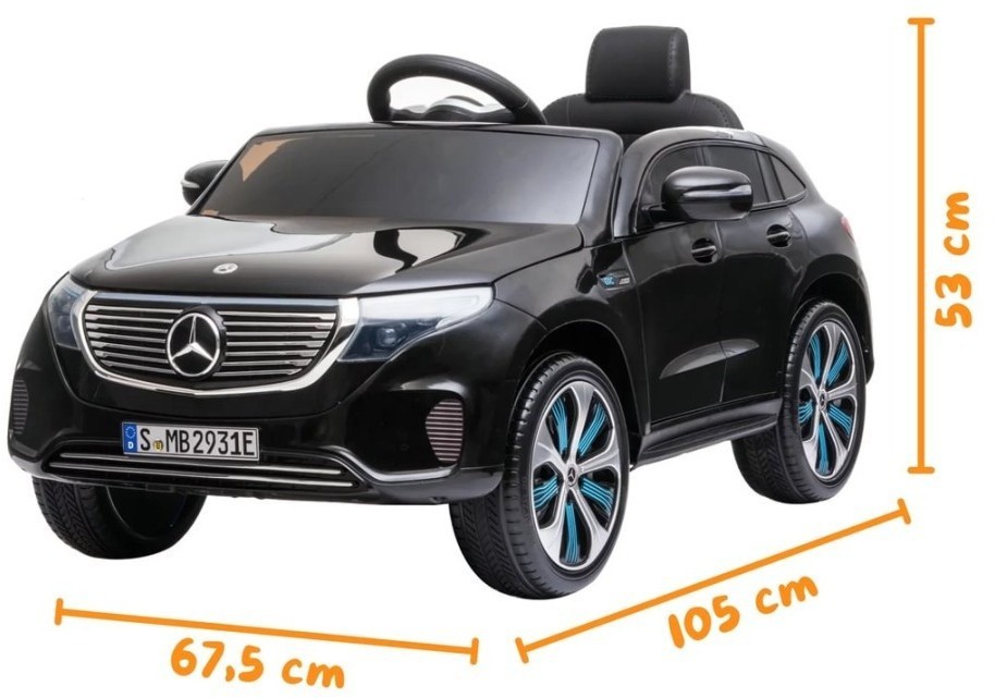 Детский электромобиль Mercedes EQC 400 6V 2WD - HL378-BLACK