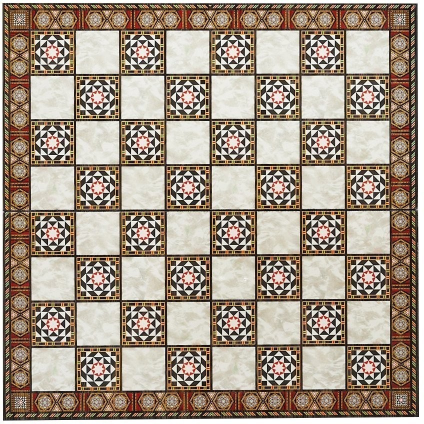 Шахматная доска складная Перламутр XXL, Турция, Yenigun (46015)