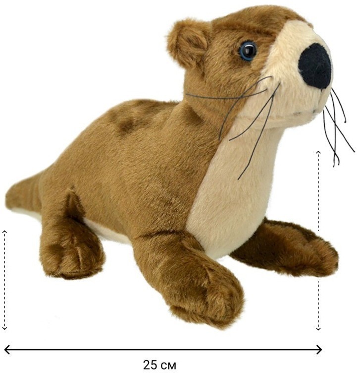 Мягкая игрушка Речная выдра, 40 см (K7977-PT)