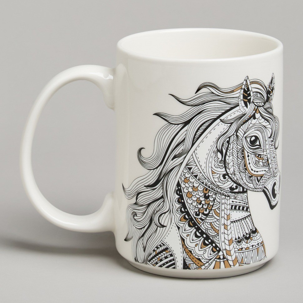 Кружка lefard "лошадь" 500мл 13,8*8,7*11,7см (97-760)