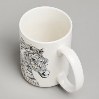 Кружка lefard &quot;лошадь&quot; 500мл 13,8*8,7*11,7см (97-760)