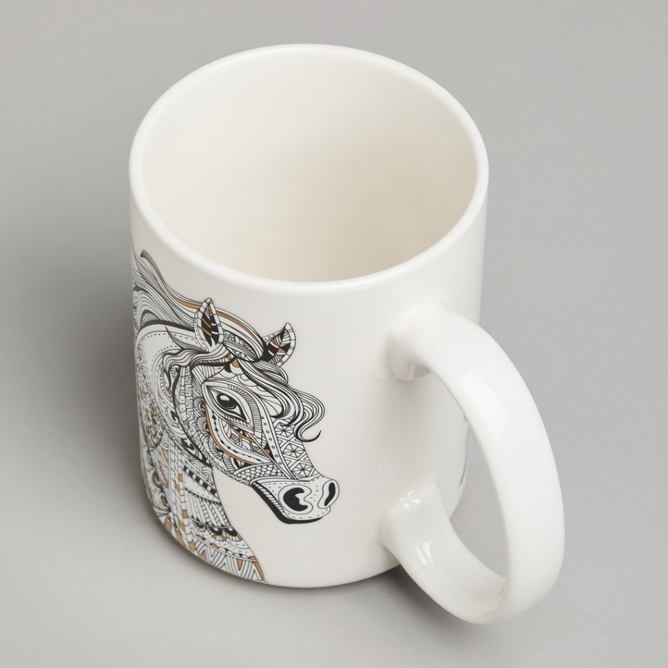 Кружка lefard "лошадь" 500мл 13,8*8,7*11,7см (97-760)
