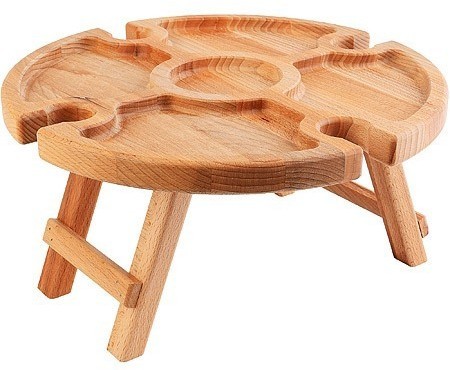 Винный столик2, 35 см, на 4 бокала (42-26)