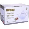 Заварочный чайник фарфор 1,125л LR (30571)