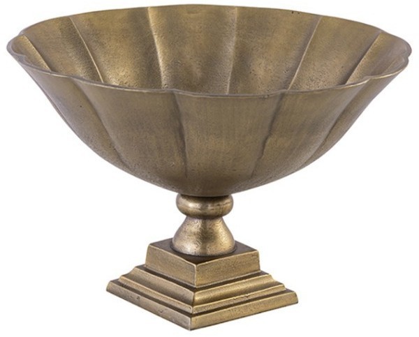 Ваза 25302-44/BA, 44 см, металл, Barss antique, ROOMERS FURNITURE