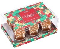 Набор декоративных свечей gingerbread houses из коллекции new year essential, 6 шт. (79753)