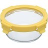 Набор круглых контейнеров для запекания и хранения smart solutions, желтый, 3 шт. (72023)