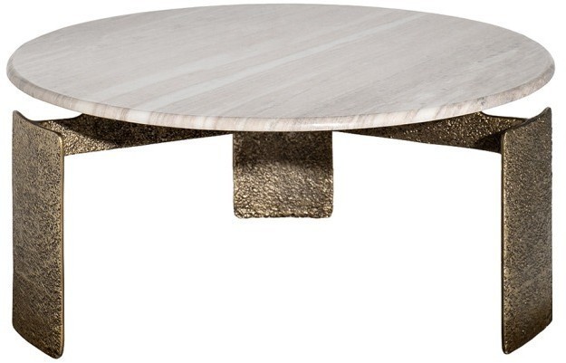 Стол журнальный мраморный d100*45см (TT-00014986)