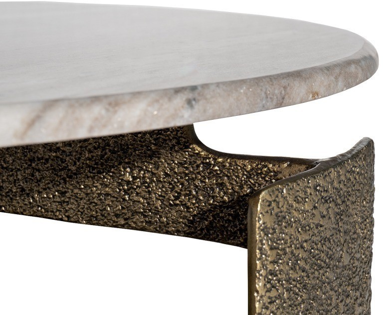 Стол журнальный мраморный d100*45см (TT-00014986)