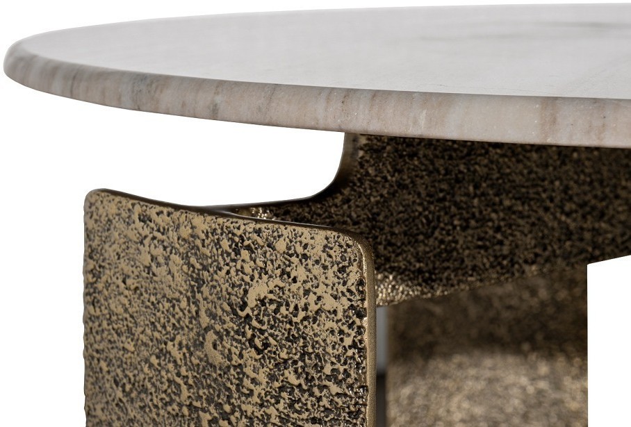 Стол журнальный мраморный d100*45см (TT-00014986)