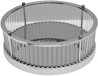 Поднос декоративный с серебрянными бортами d35см (TT-00008796)