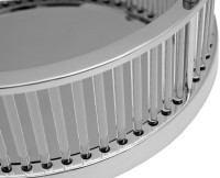 Поднос декоративный с серебрянными бортами d35см (TT-00008796)