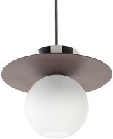 Светильник подвесной anniken, D36х28 см, сливовый (76525)