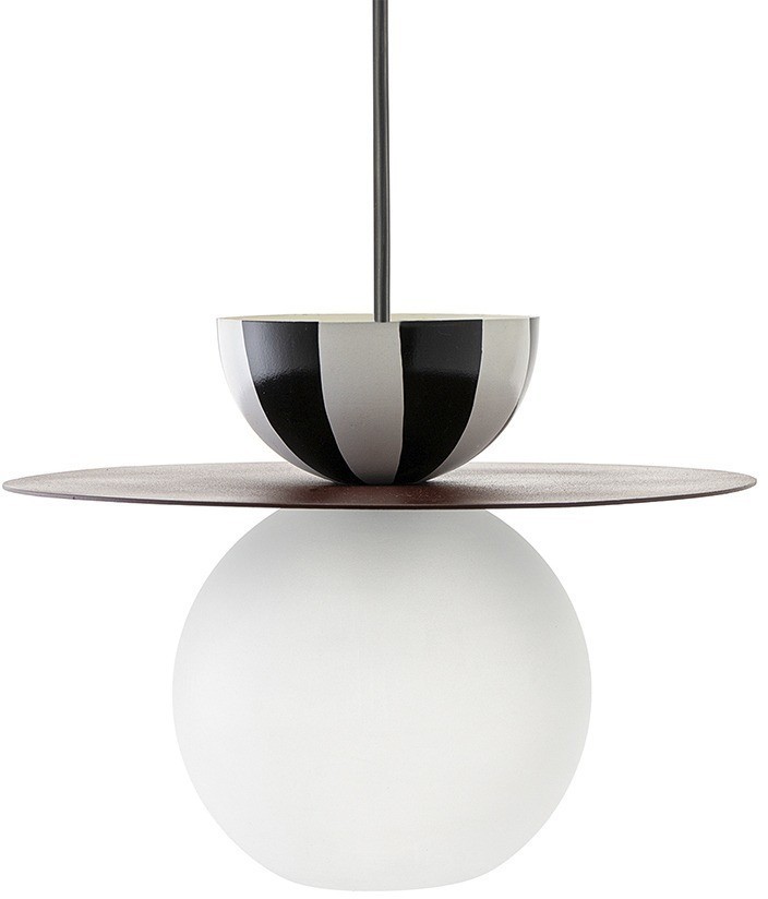 Светильник подвесной anniken, D36х28 см, сливовый (76525)