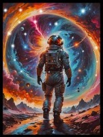 Картина На пути к мечте с кристаллами Swarovski (3343)