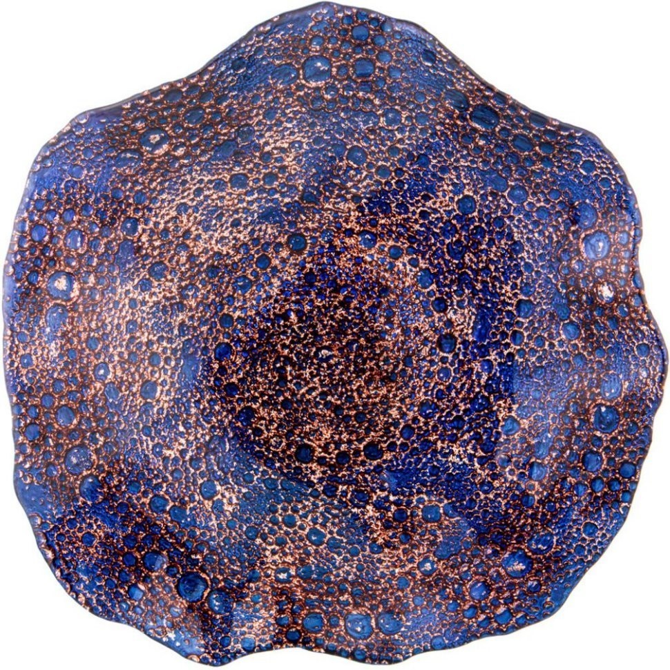 Блюдо "galaxy" blue 30cm без упаковки АКСАМ (339-051)