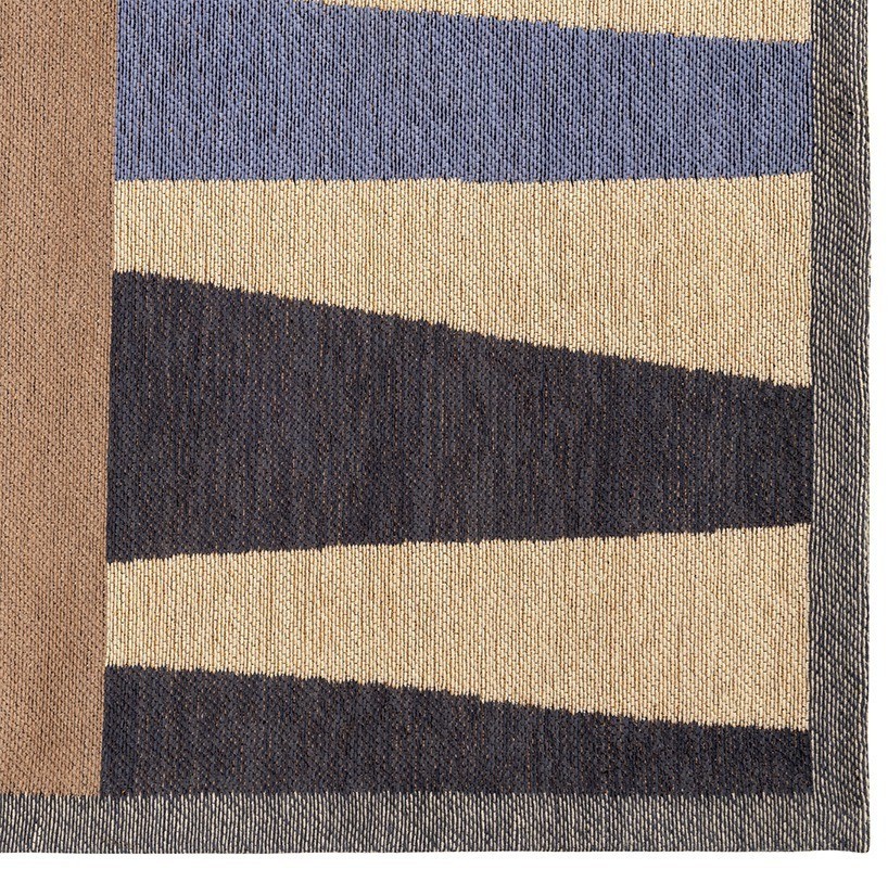 Ковер из хлопка по мотивам нанайских орнаментов из коллекции cultural heritage, 160х230 см (78514)