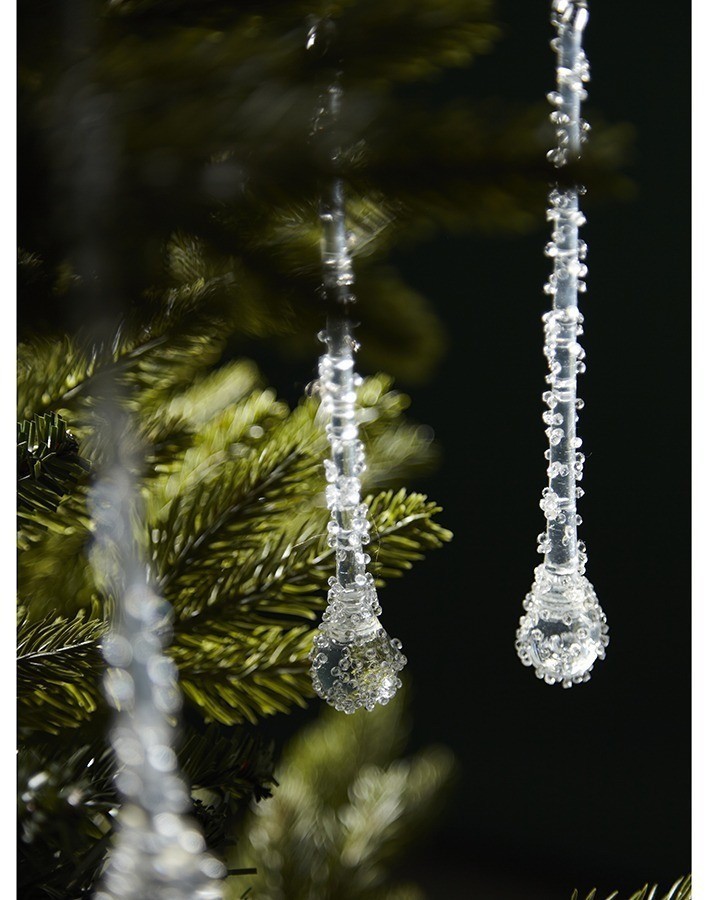 Набор ёлочных украшений icy sparkles из коллекции new year essential, 6 шт. (78275)