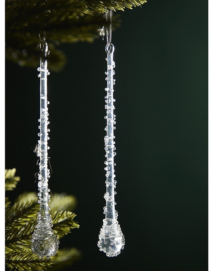 Набор ёлочных украшений icy sparkles из коллекции new year essential, 6 шт. (78275)