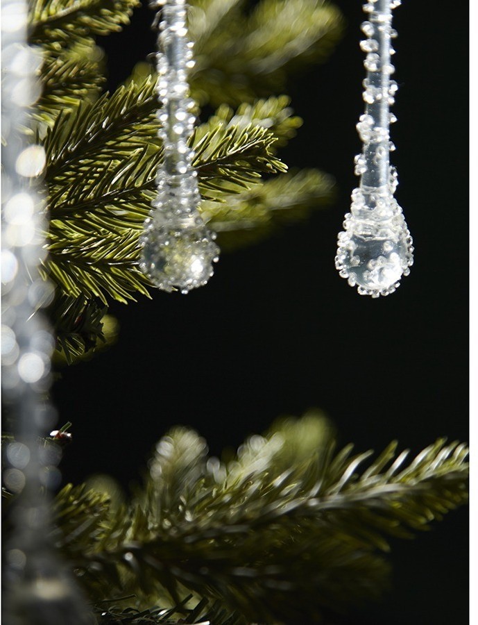 Набор ёлочных украшений icy sparkles из коллекции new year essential, 6 шт. (78275)