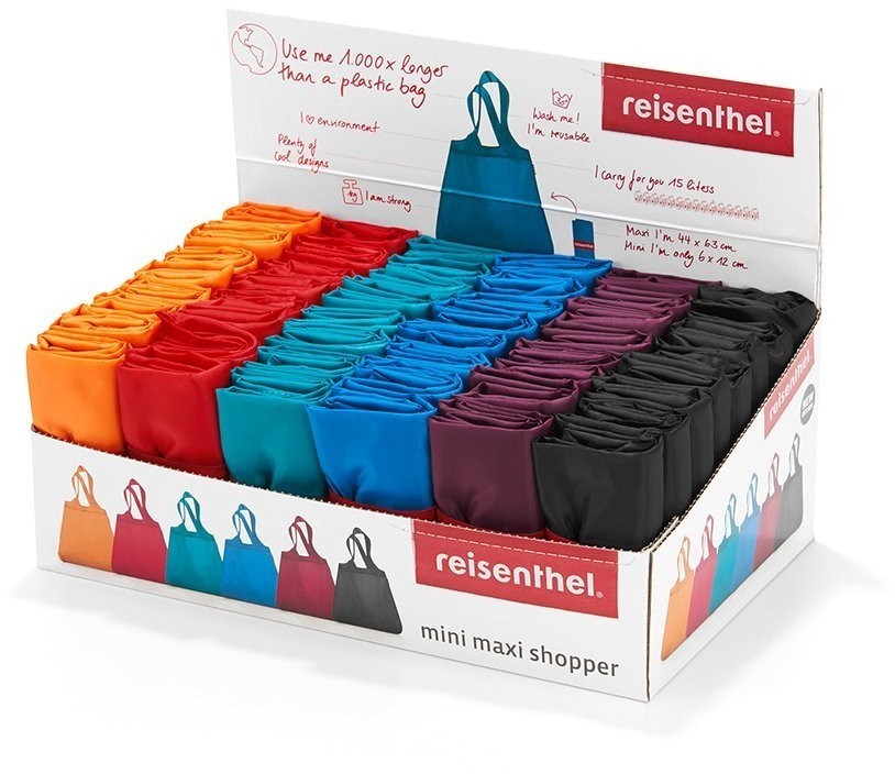 Сумка складная mini maxi shopper red (59961)