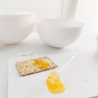 Доска разделочная pip, 30х25 см, белая (60313)