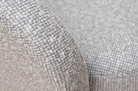 Кресло Napoli вращающееся, рогожка св.серый Santo1400-SVSER 76*76*76см (TT-00012731)