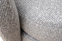 Кресло Napoli вращающееся, рогожка св.серый Santo1400-SVSER 76*76*76см (TT-00012731)