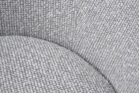 Кресло Napoli вращающееся, рогожка св.серый Santo1400-SVSER 76*76*76см (TT-00012731)