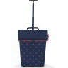 Сумка-тележка trolley m frame mixed dots red (73456)