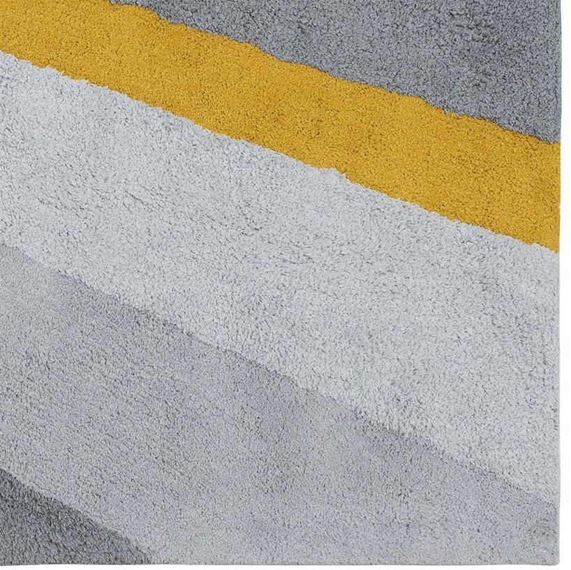 Ковер из хлопка с рисунком tulip field из коллекции terra, 120х180 см (74504)