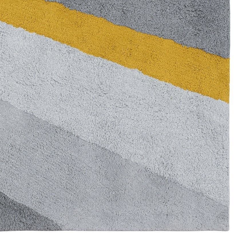 Ковер из хлопка с рисунком tulip field из коллекции terra, 120х180 см (74504)