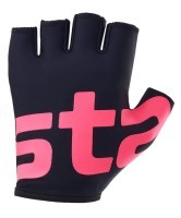 Перчатки для фитнеса WG-102, черный/малиновый (1525980)