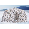 Зимняя палатка шестигранная Higashi Winter Camo Yurta Pro трехслойная (80300)