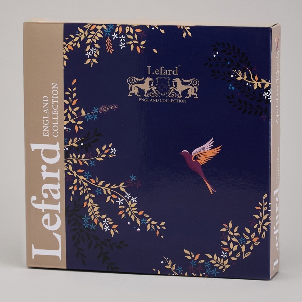 Тарелка закусочная lefard "golden birds" 20*2 см (419-117)