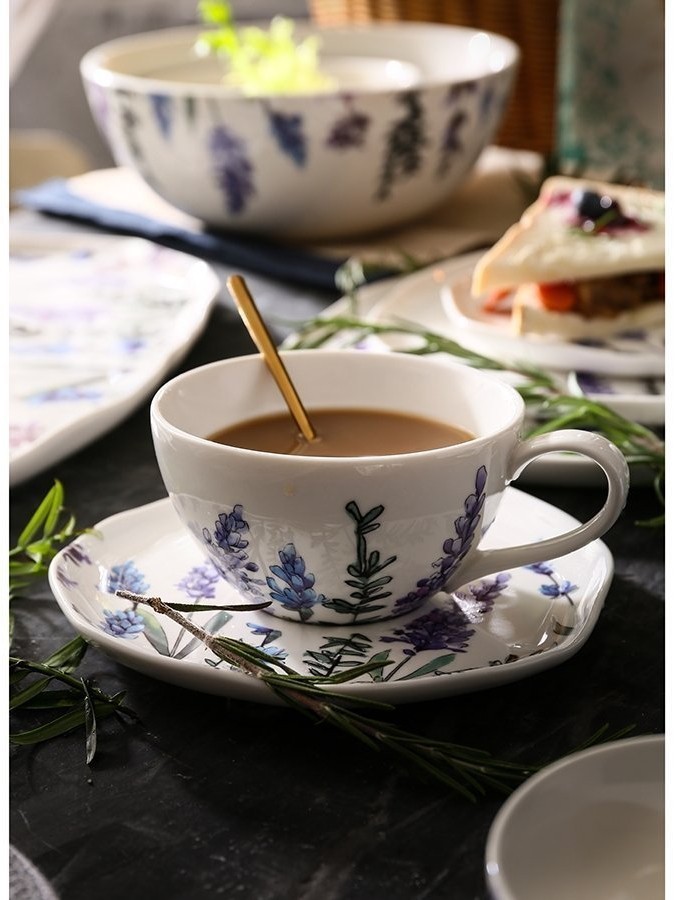 Набор чайных пар floral, 250 мл, 2 шт. (72377)