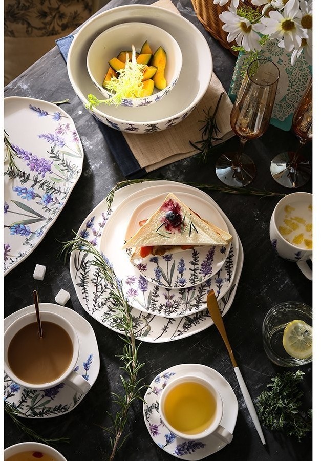 Набор чайных пар floral, 250 мл, 2 шт. (72377)