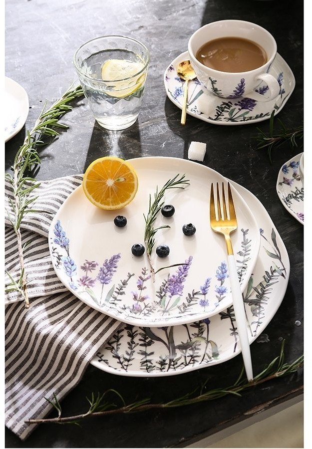 Набор чайных пар floral, 250 мл, 2 шт. (72377)