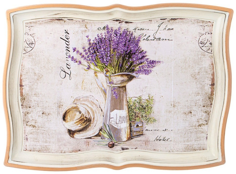 Поднос коллекция "старинный прованс" 42*30 см Lefard (106-619)