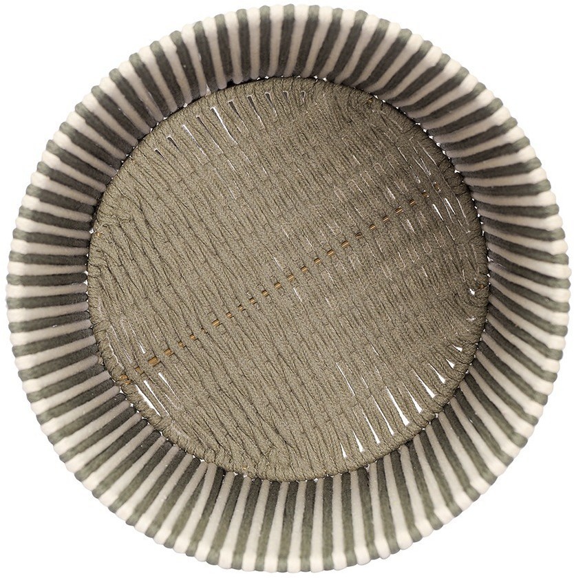 Корзина плетеная dholak grey из коллекции ethnic, размер s (77215)