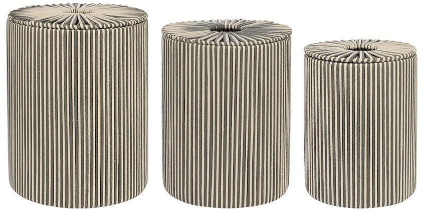 Корзина плетеная dholak grey из коллекции ethnic, размер s (77215)