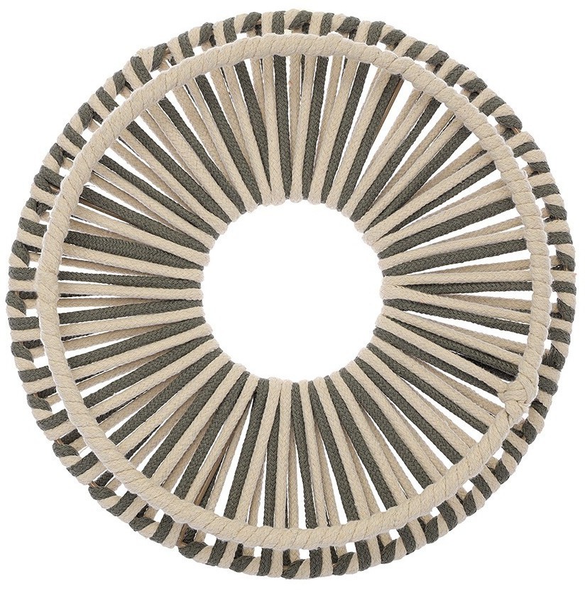 Корзина плетеная dholak grey из коллекции ethnic, размер s (77215)