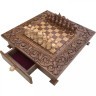 Шахматы резные в ларце "Имперские", Armenakyan (31306)
