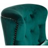 Кресло с подушкой бархат зеленый 77*92*105см (TT-00000634)