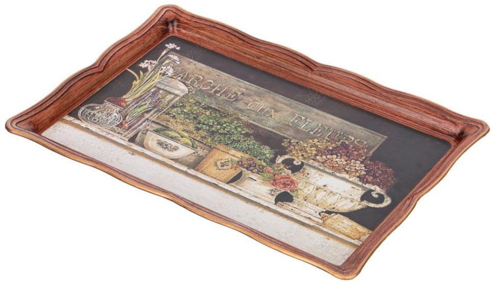 Поднос коллекция "старинный прованс" 31*21см Lefard (106-622)