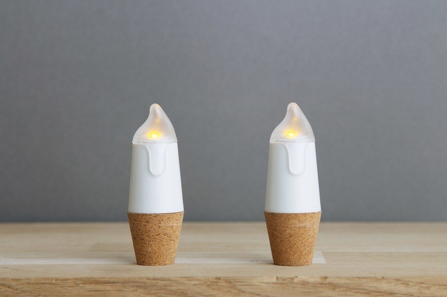 Пробка для бутылки bottlelight с подсветкой и usb (62697)