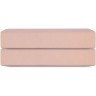 Простыня на резинке из премиального сатина цвета пыльной розы из коллекции essential, 200х200х30 см (78495)