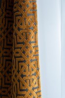 Портьера LATTICE оранжевая 275*260см (TT-00011077)