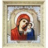 Икона Божией Матери Казанская большая с кристаллами Swarovski (2215)